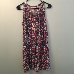 Floral Drop Waist Loft Sundress